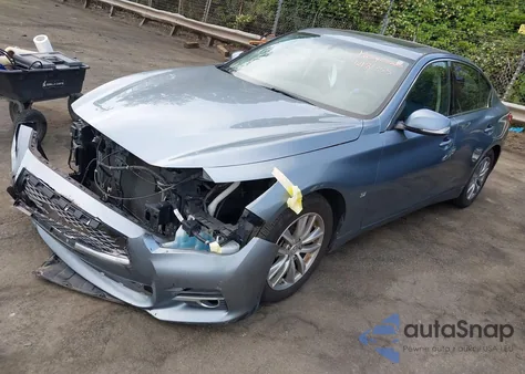 2015 Infiniti Q50 from USA, damaged, VIN JN1BV7AR9FM418836